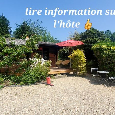 Chalet En Pleine Nature Au Bord D'Un Etang Lanvallay Ngoại thất bức ảnh