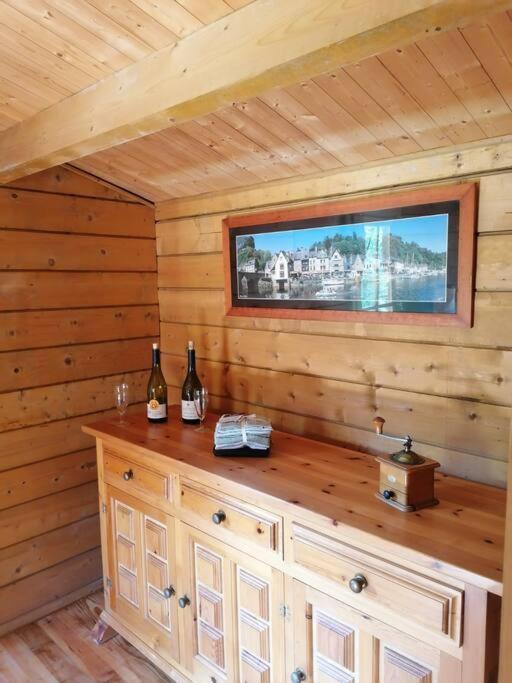 Chalet En Pleine Nature Au Bord D'Un Etang Lanvallay Ngoại thất bức ảnh